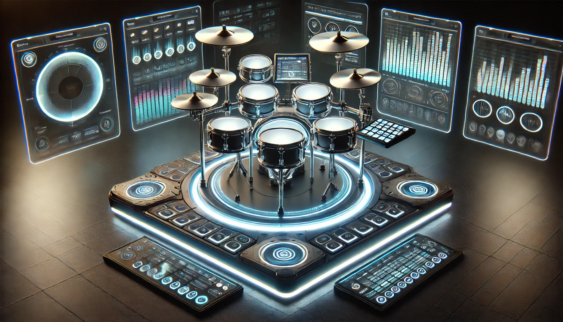Futuristic Drum Kit